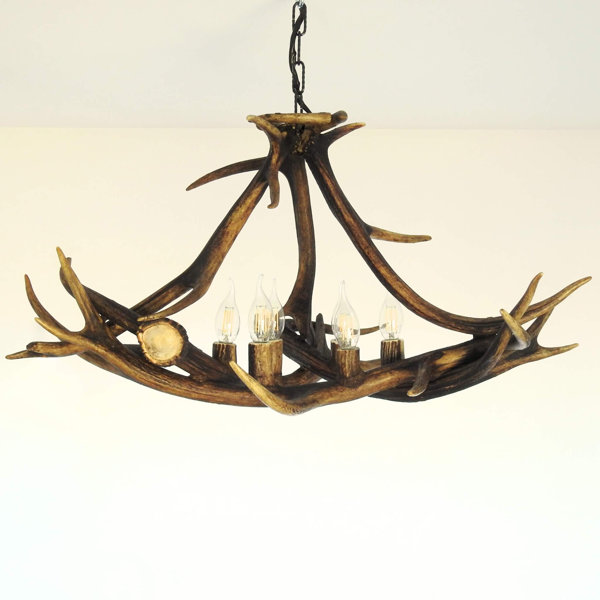 Deer antler lighting for pottery barn.